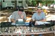 KF4GRA-Larry & KG4CNA-Allen at Field Day 2001